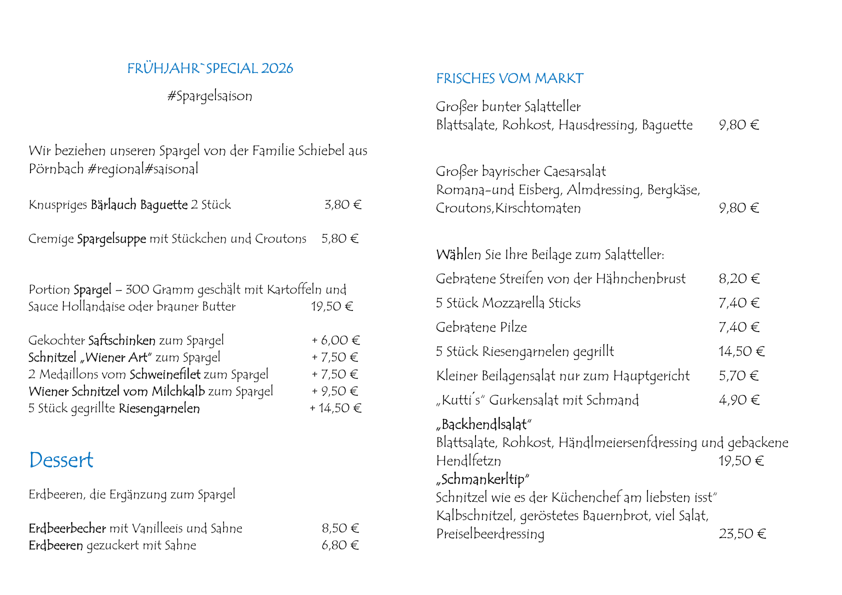 Speisekarte ab Mai mit Epoint 2026 mit Specials Spargel Beginn 260527-2